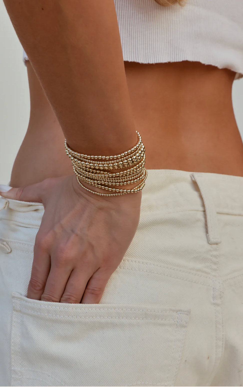 Karen Lazar :: 5mm Gold-Filled Signature Bracelet