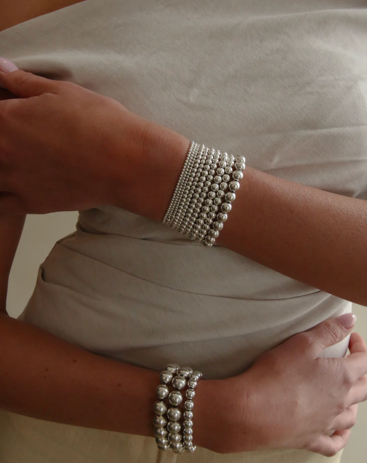 Karen Lazar :: 5mm Sterling Silver Signature Bracelet