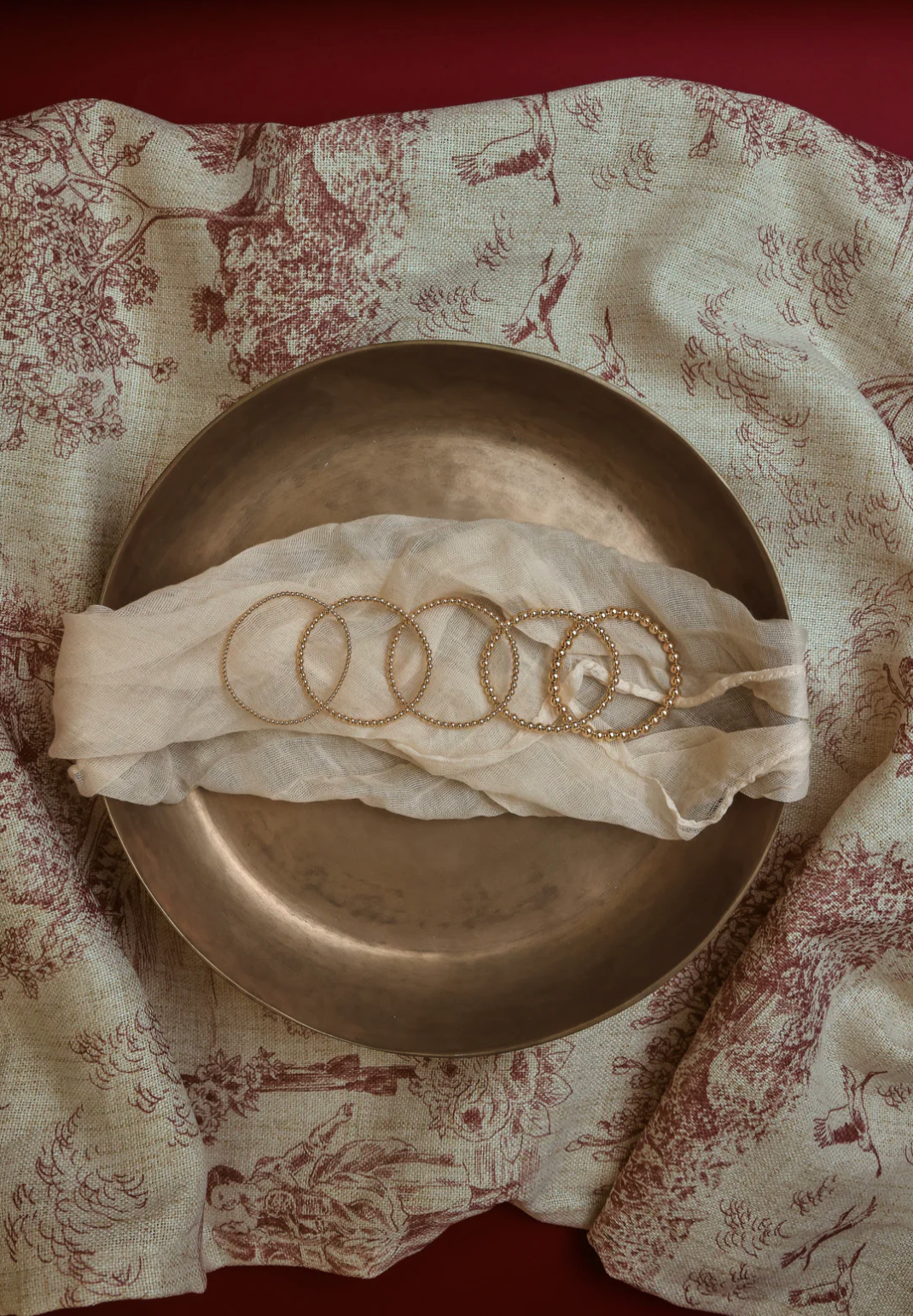 Karen Lazar :: 4mm Gold-Filled Signature Bracelet