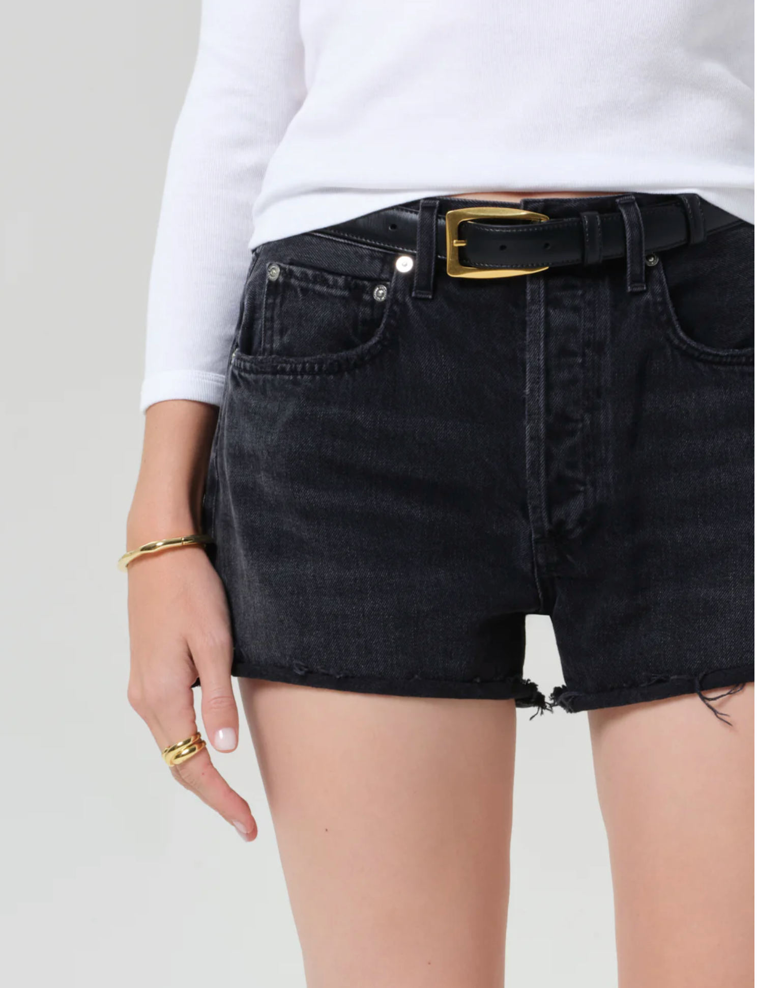 Citizens of Humanity :: Marlow Short, Washed Black