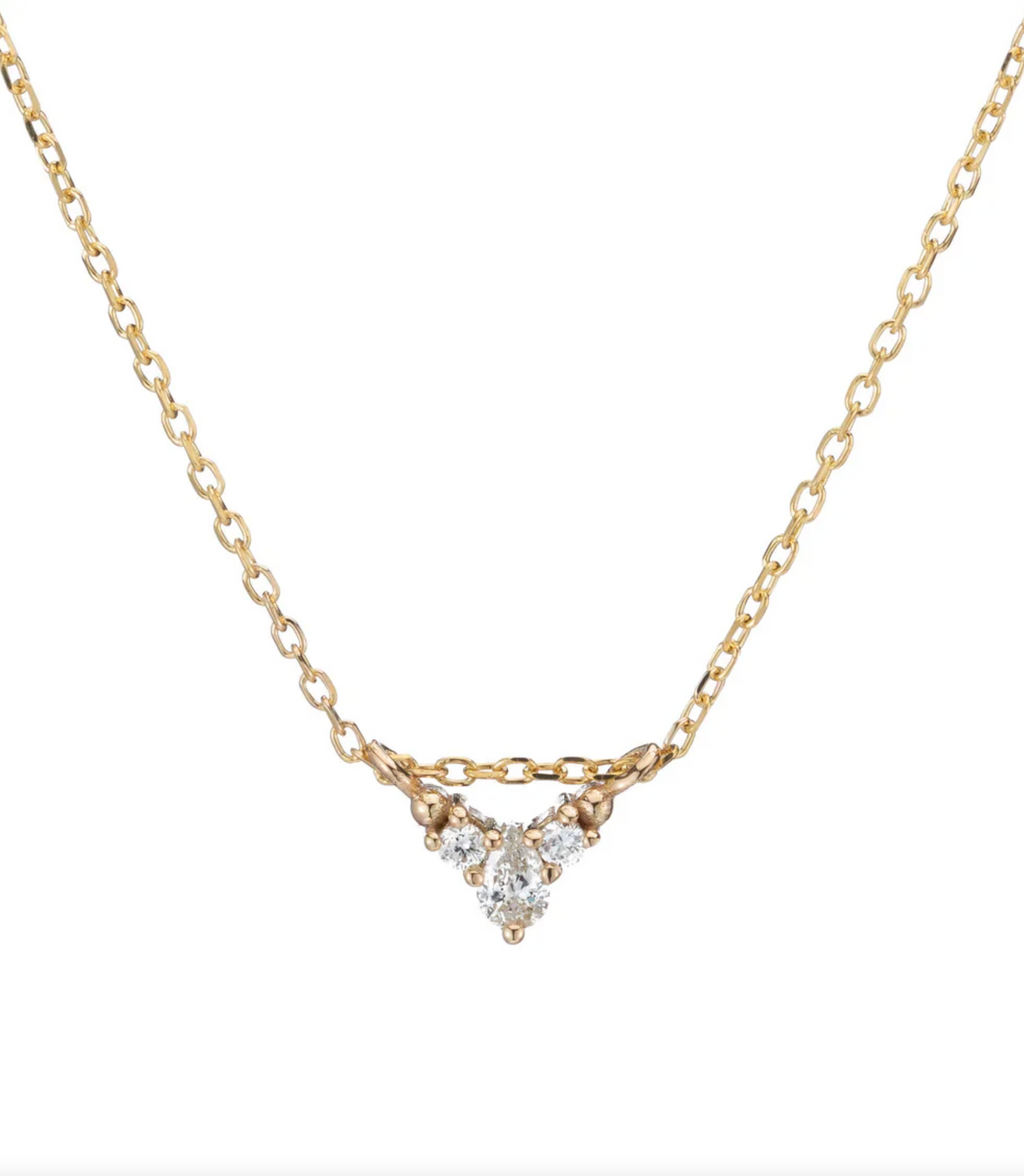 Jennie Kwon :: Diamond Peak Necklace, 16"