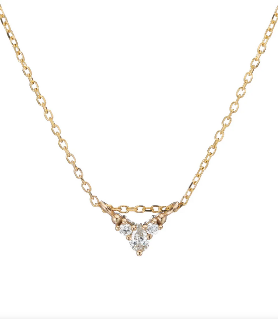Jennie Kwon :: Diamond Peak Necklace, 16"