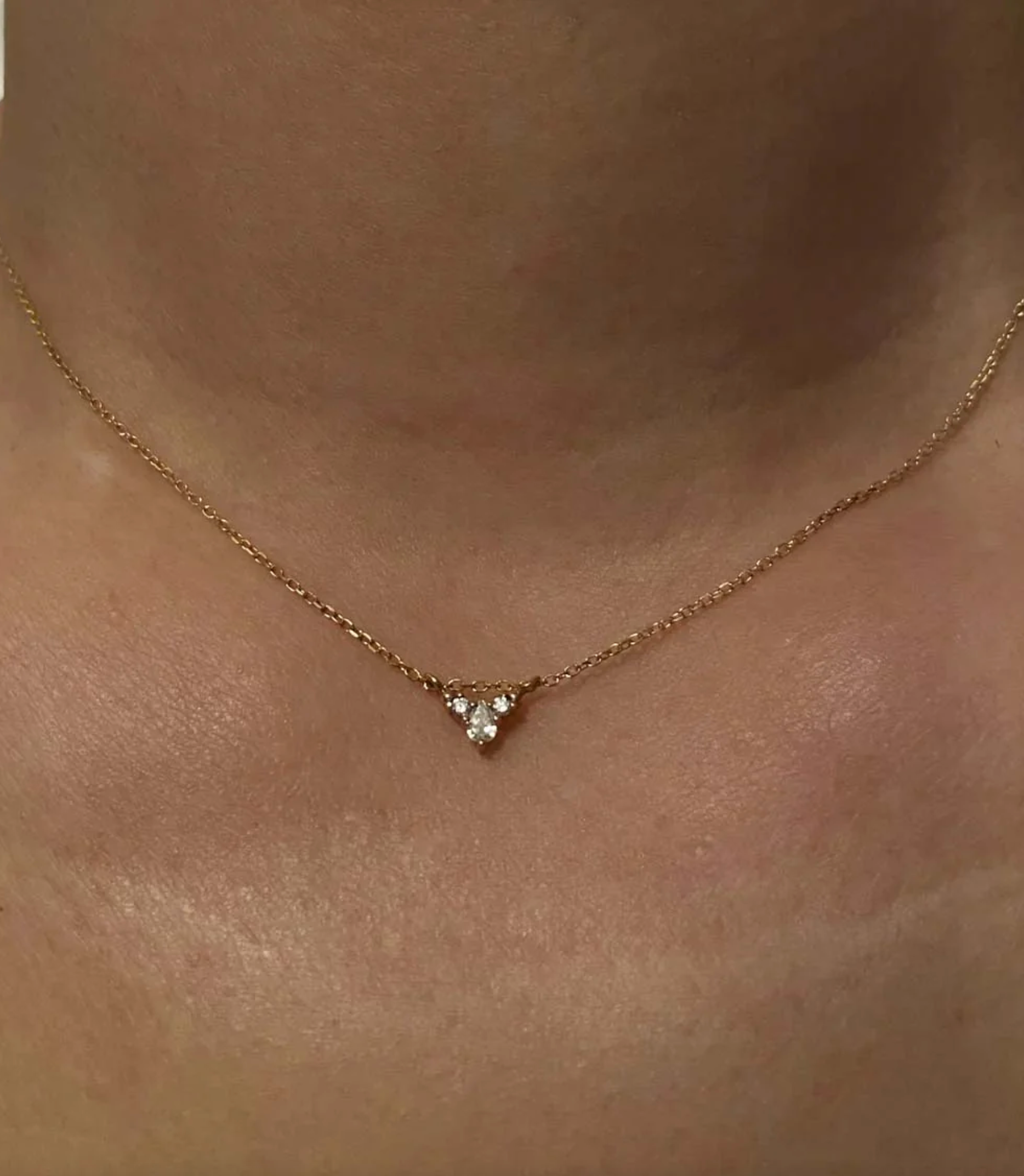Jennie Kwon :: Diamond Peak Necklace, 16"