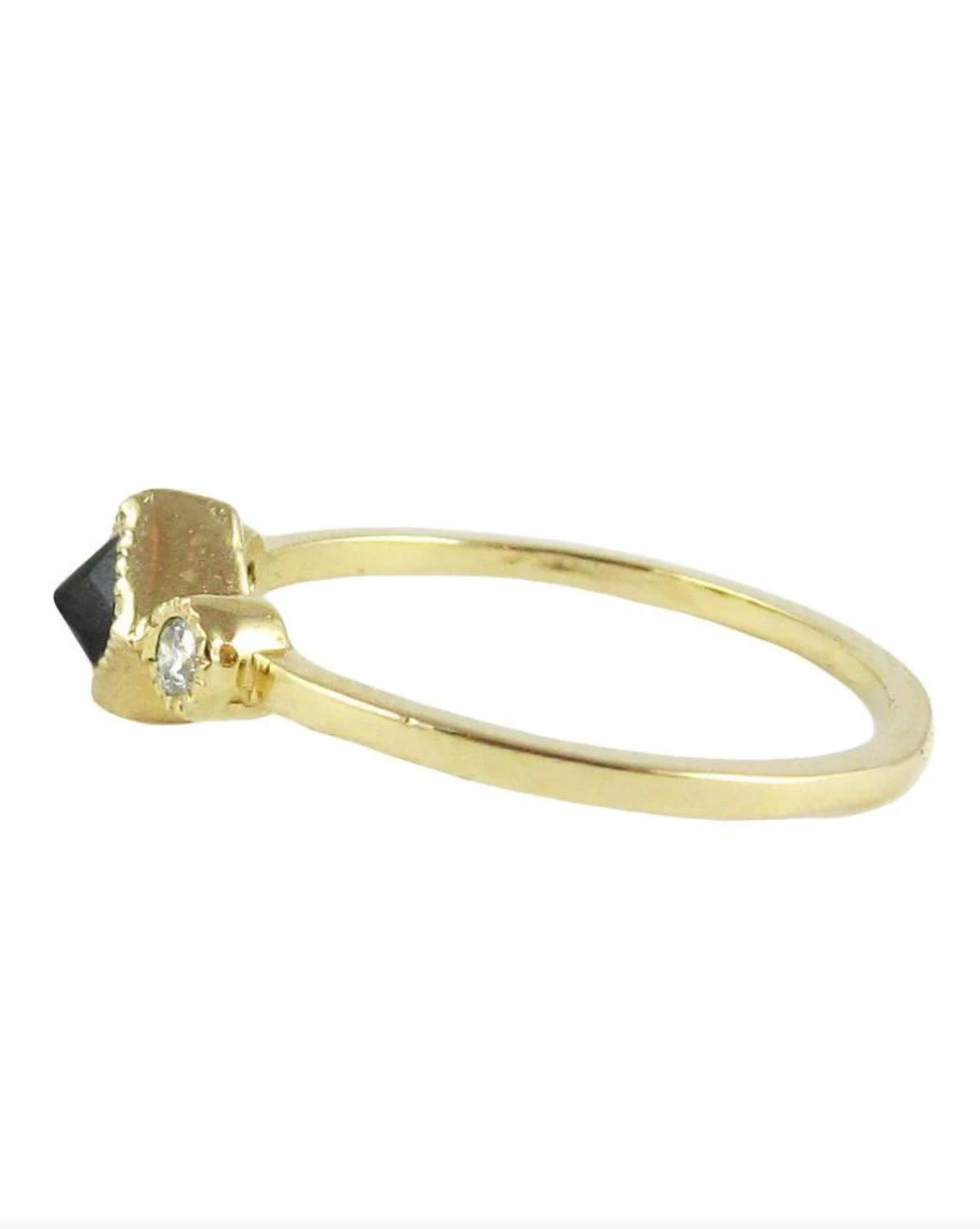 Jennie Kwon :: Black Diamond Ike Ring