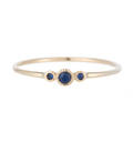 Jennie Kwon :: Blue Sapphire Genesis Ring