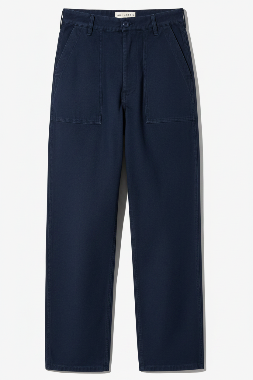 Nili Lotan :: Earl Pant, Admiral Blue