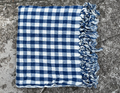 Auntie Oti :: Natural Dye Check Tablecloth