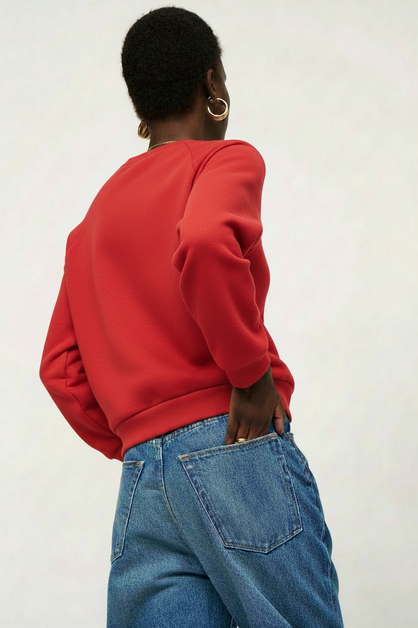 Jamie Haller :: The Daily Sweatshirt, Red