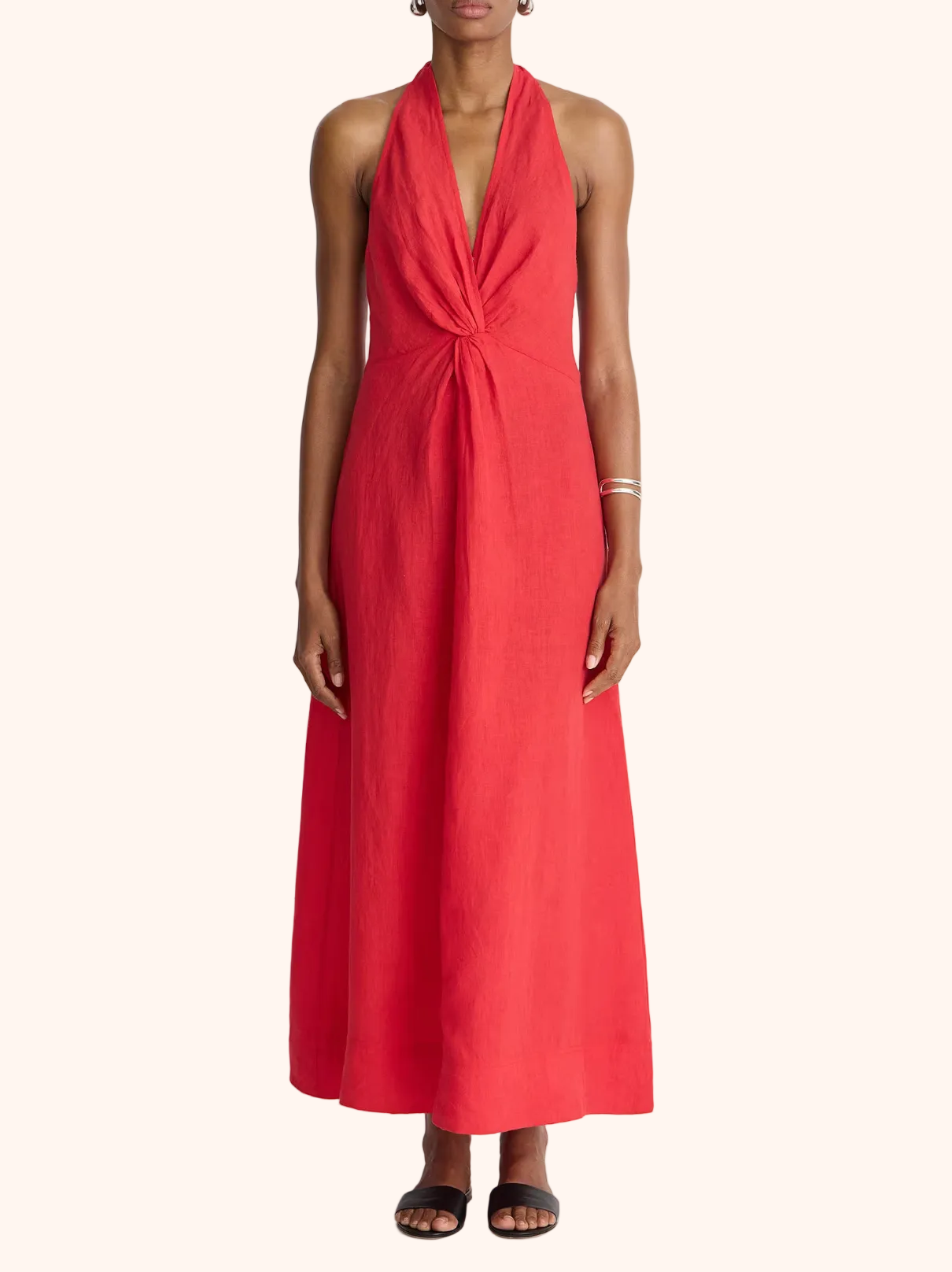 Apiece Apart :: Salome Halter Maxi, Red