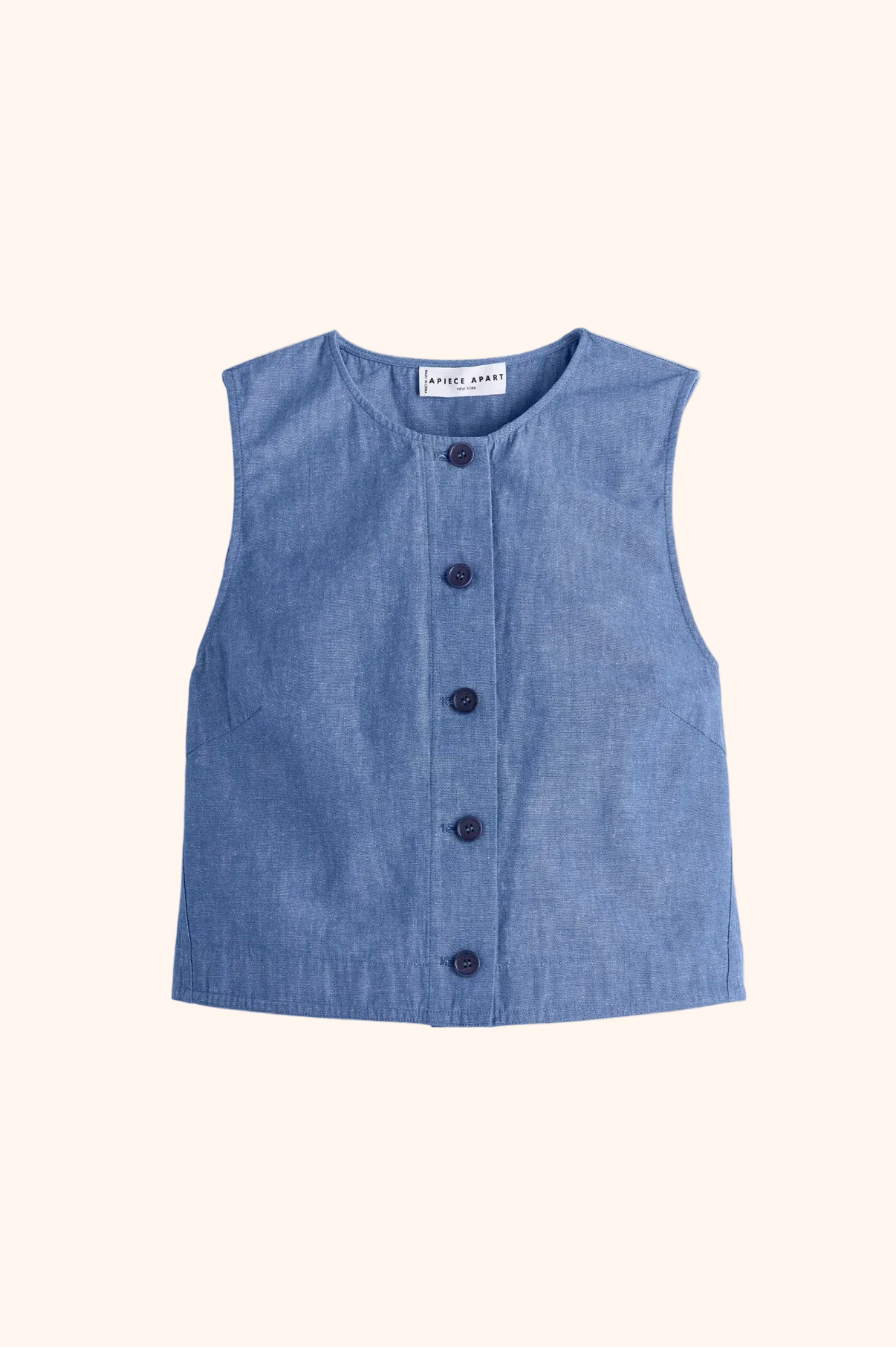 Apiece Apart :: Godet Tank, Chambray