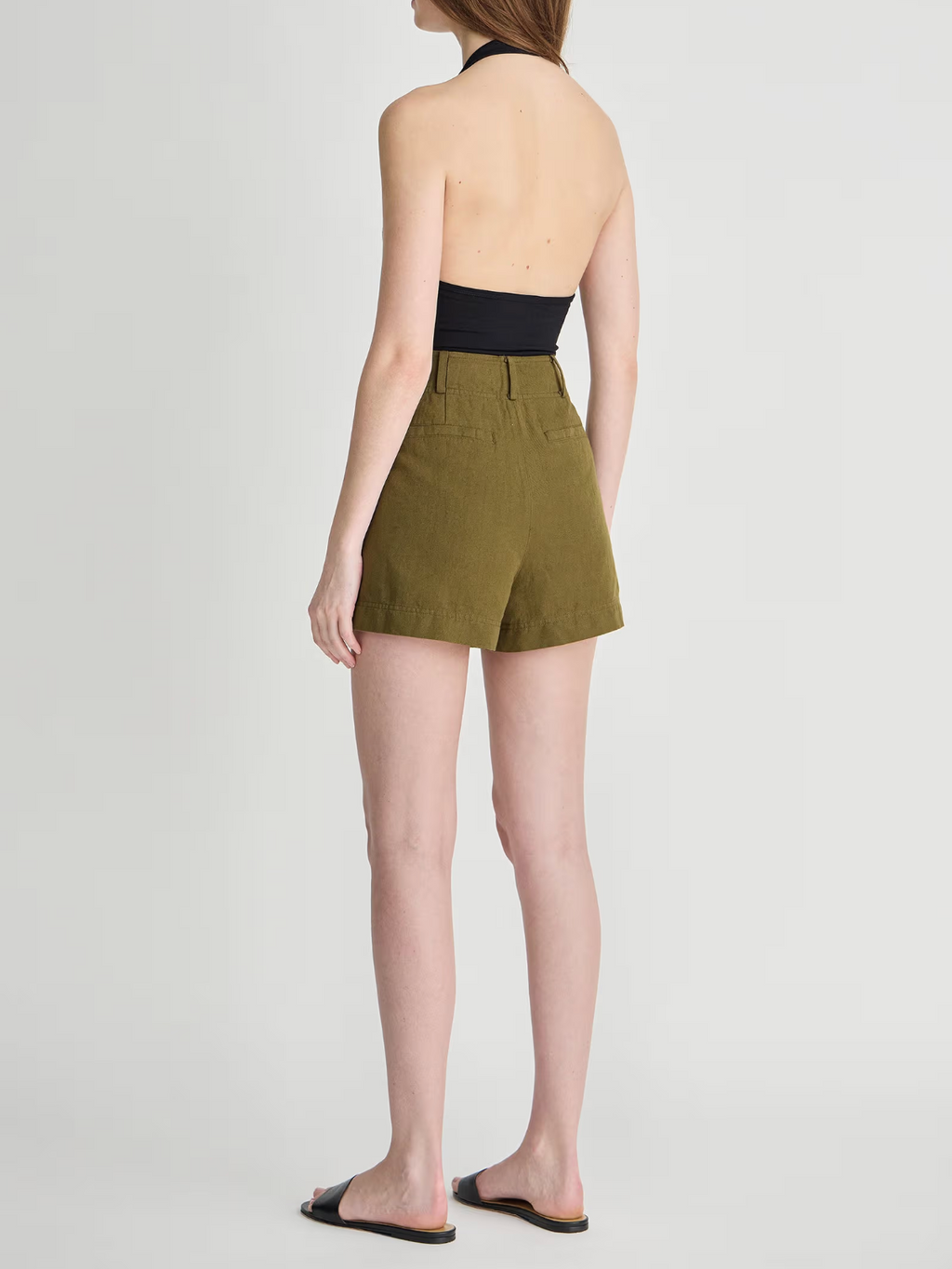 Apiece Apart :: Short Bari Short, Dark Olive