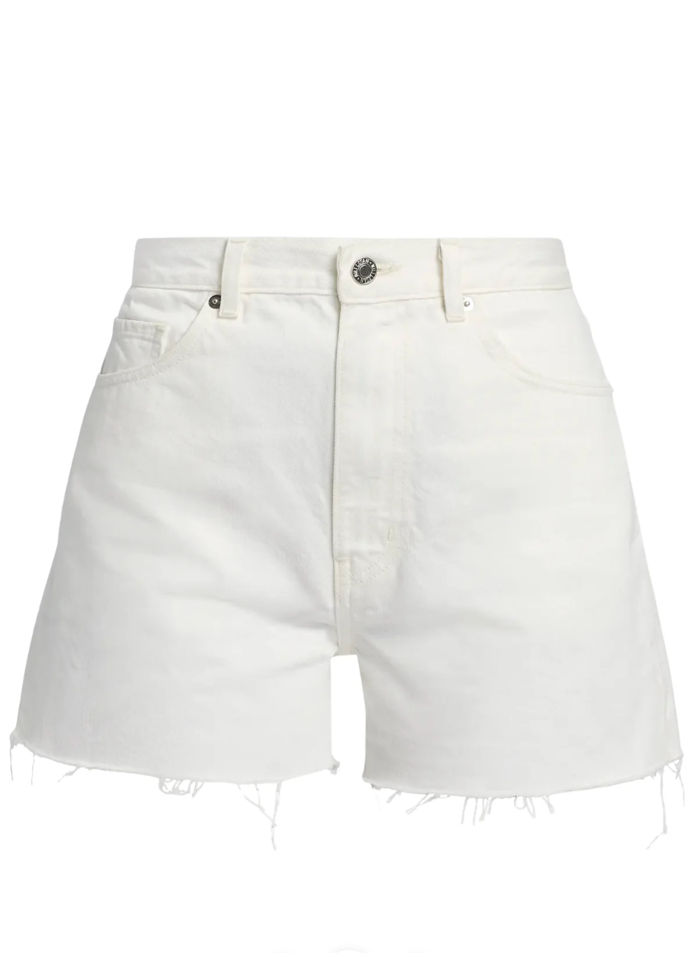 Nili Lotan :: Cobain Denim Short, Cream