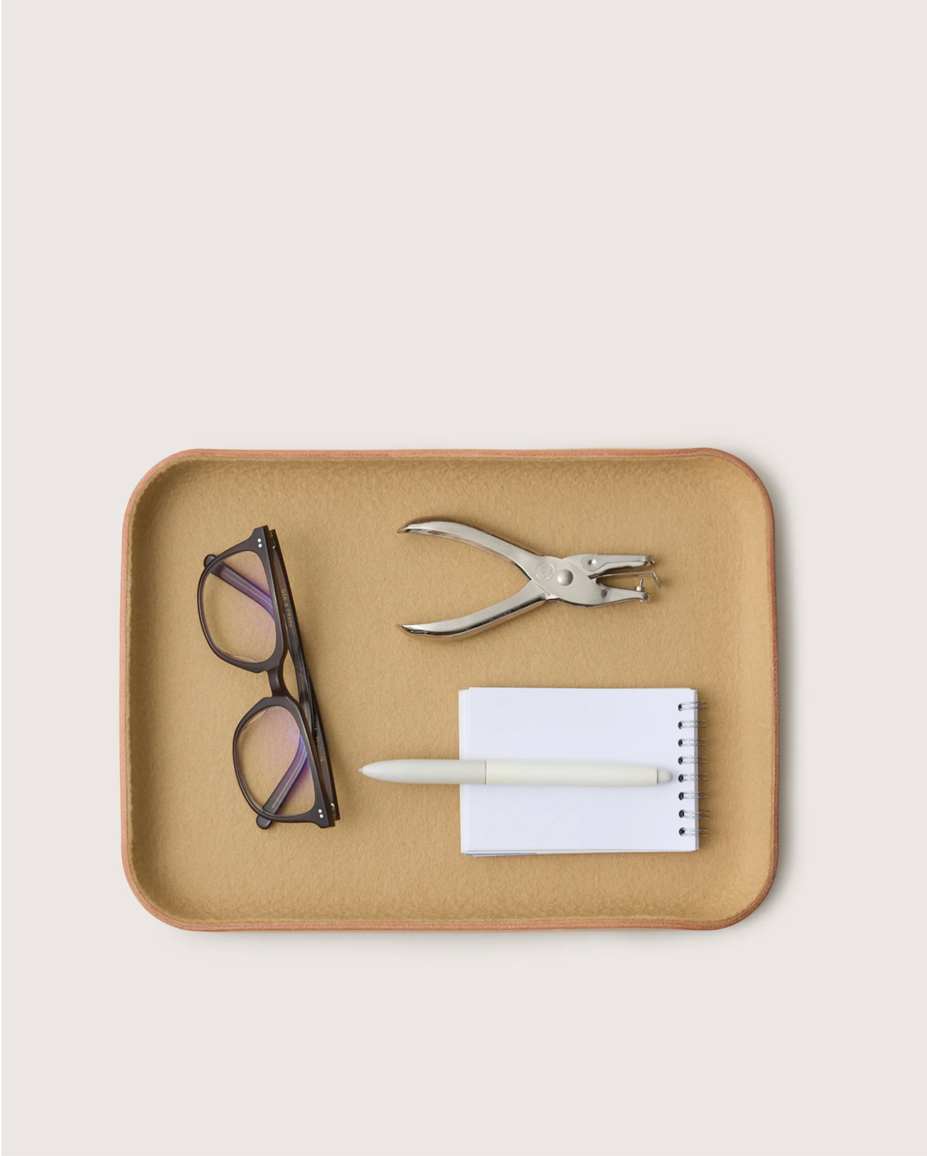 Graf Lantz :: Large Leather/Felt Lined Catchall