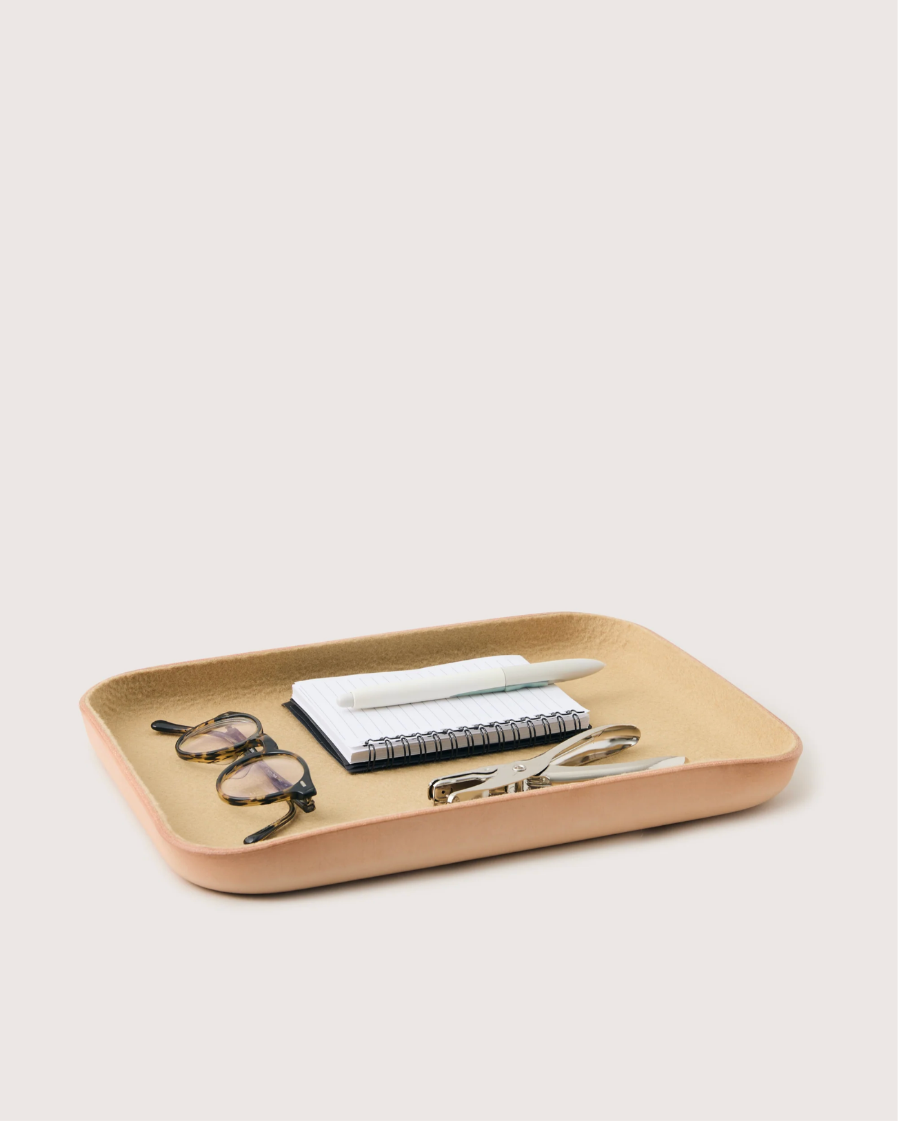 Graf Lantz :: Large Leather/Felt Lined Catchall
