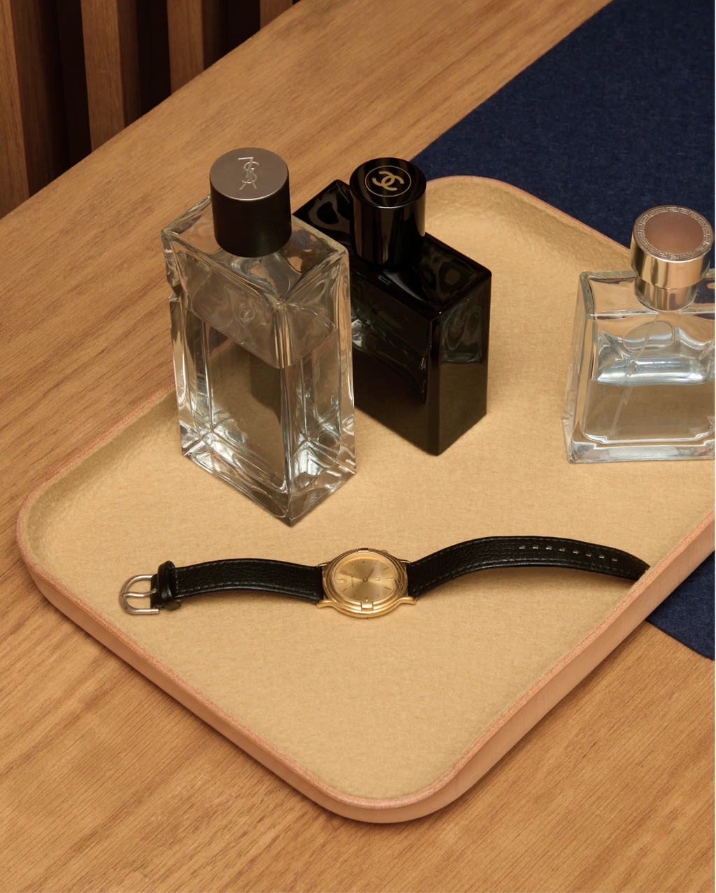 Graf Lantz :: Large Leather/Felt Lined Catchall