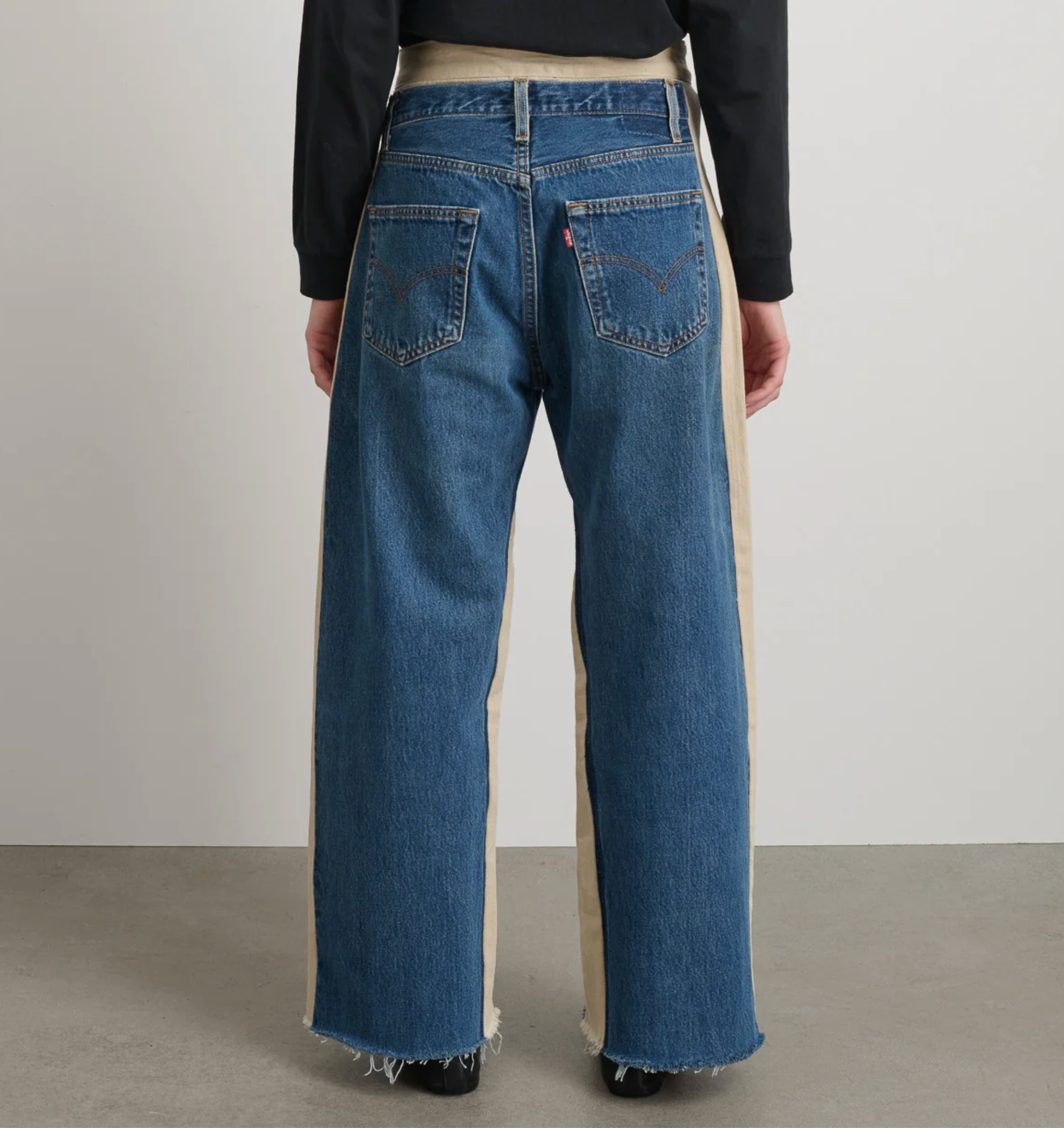 B Sides :: Double Waistband Rework Jeans