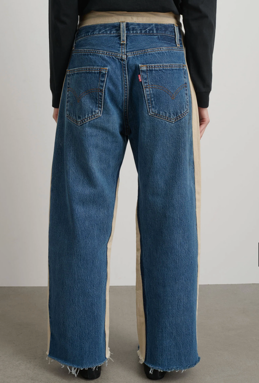 B Sides :: Double Waistband Rework Jeans