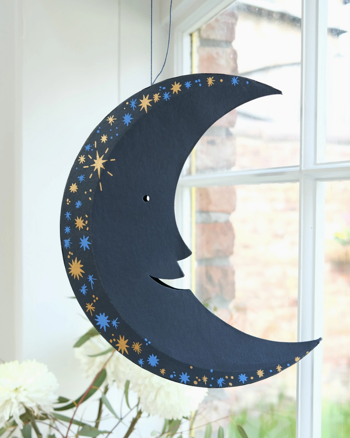 East End Press :: Large Midnight Moon Decoration