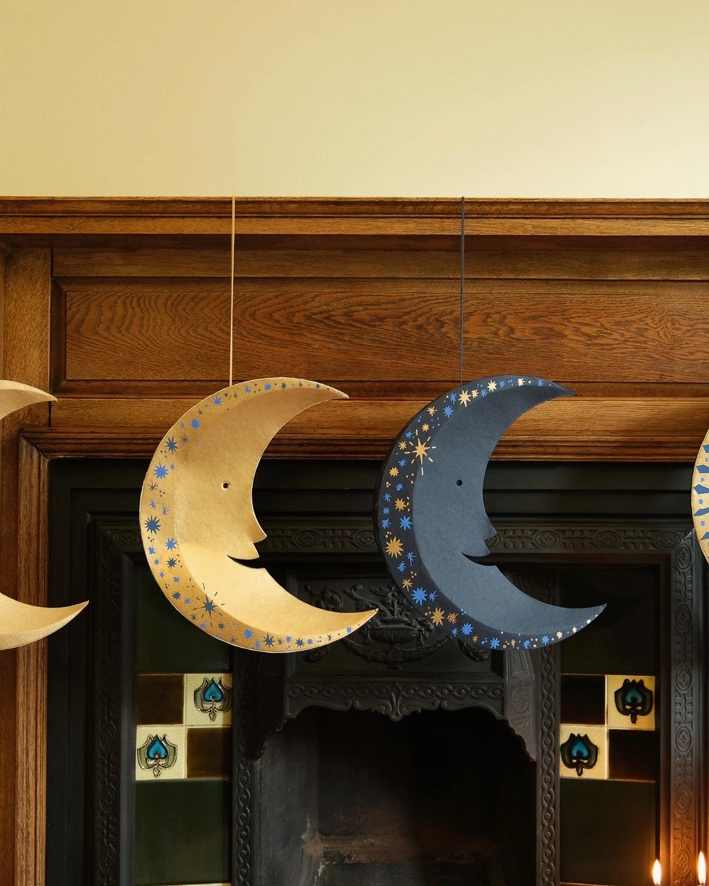 East End Press :: Large Midnight Moon Decoration