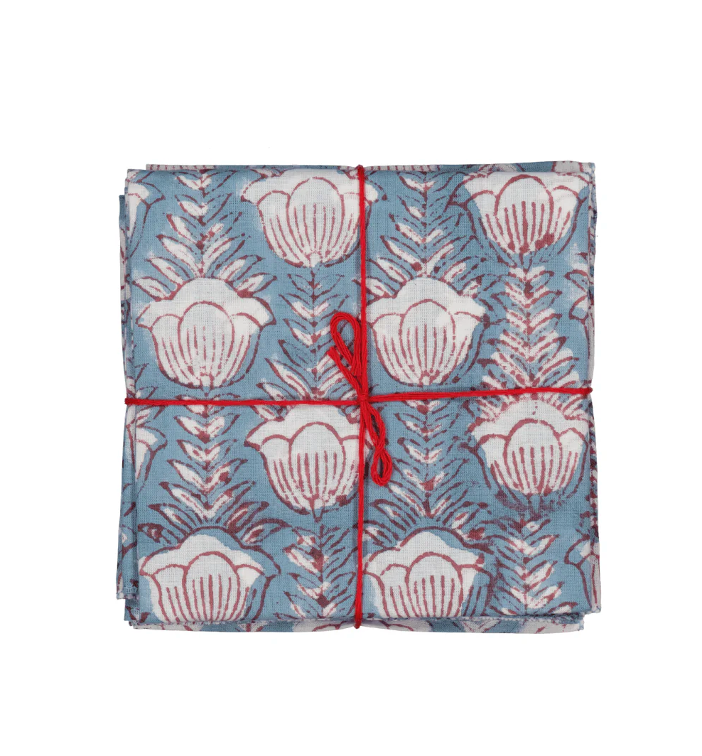 Suzette :: Table Napkins S/4, assorted florals