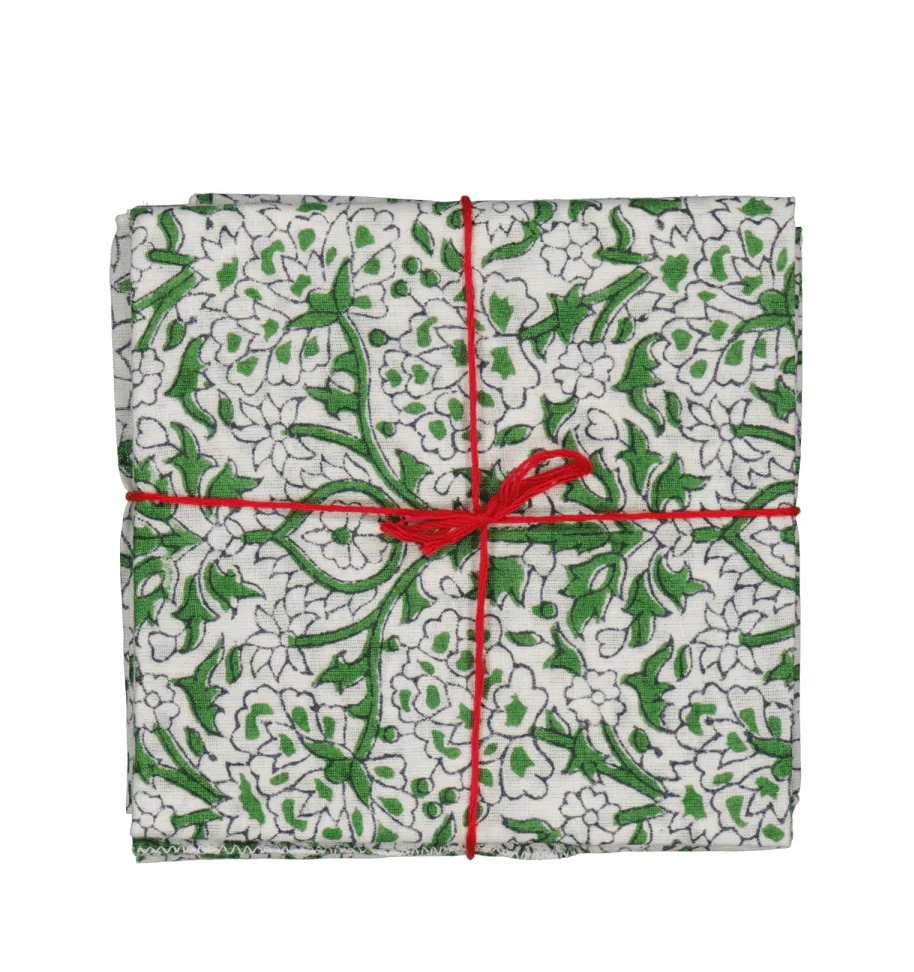 Suzette :: Table Napkins S/4, assorted florals