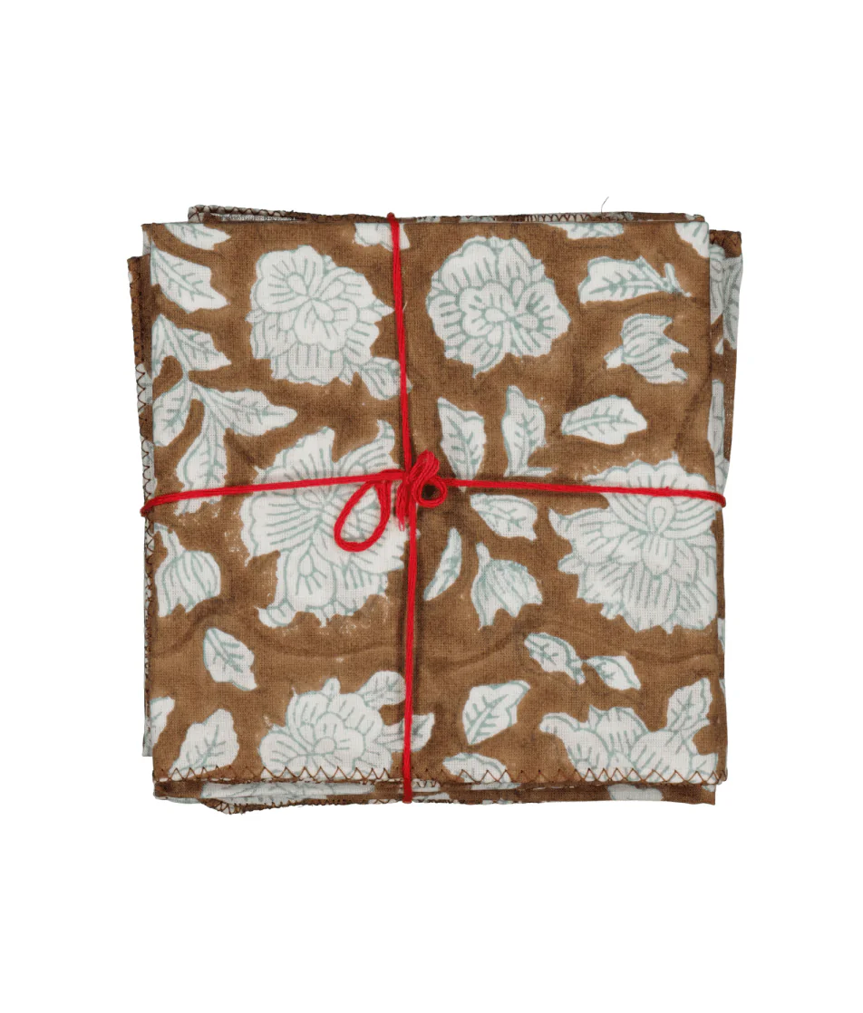 Suzette :: Table Napkins S/4, assorted florals