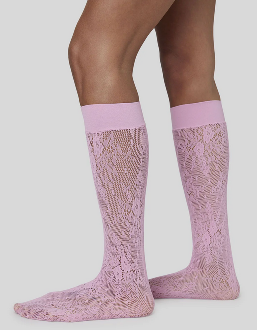 Swedish Stockings :: Rosa Lace Knee High Socks