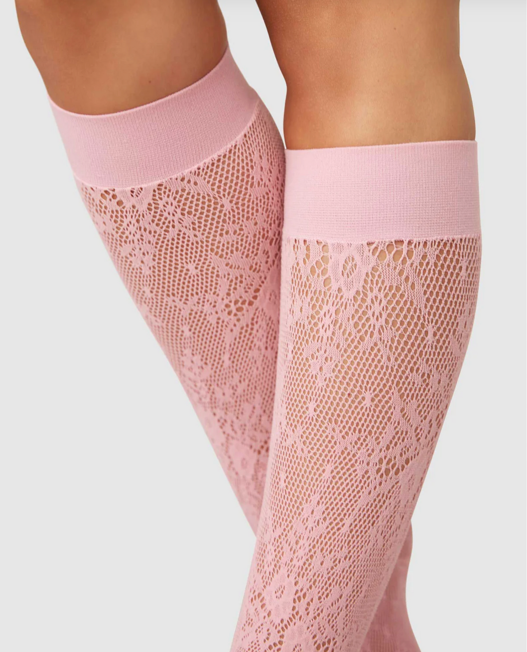 Swedish Stockings :: Rosa Lace Knee High Socks