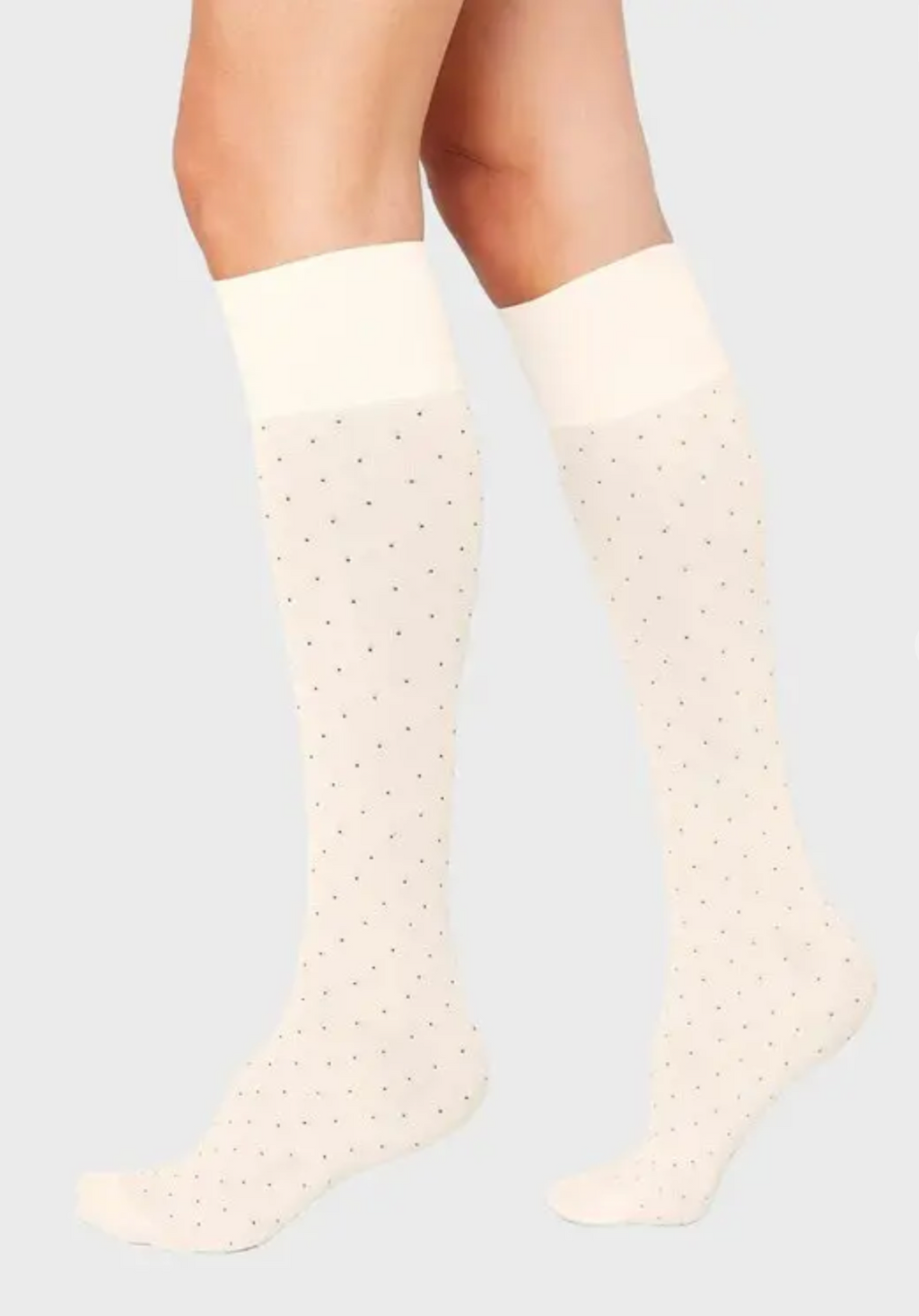 Swedish Stockings :: Eira Petite Dots Knee Highs