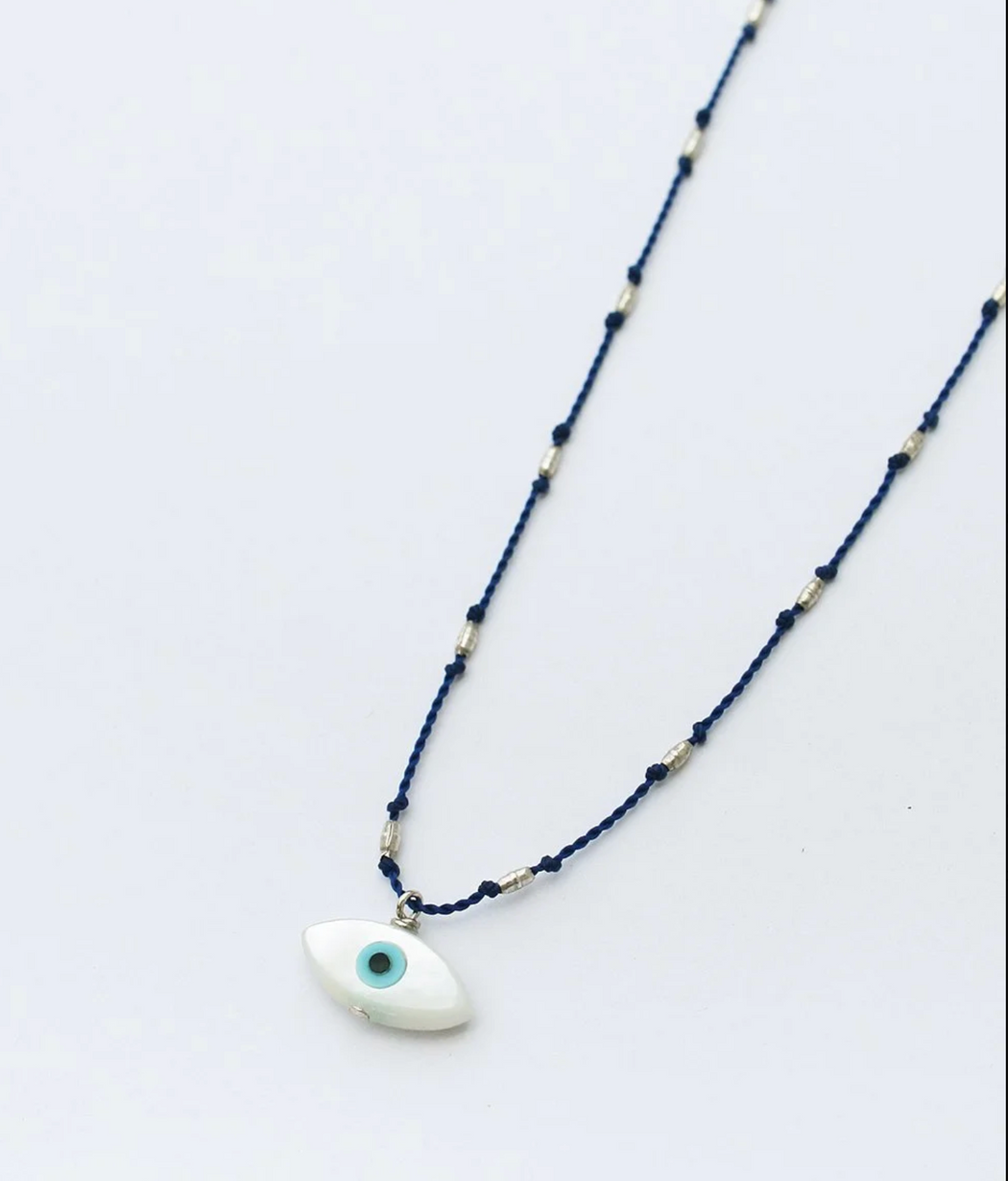 See Real Flowers :: Evil Eye Necklace