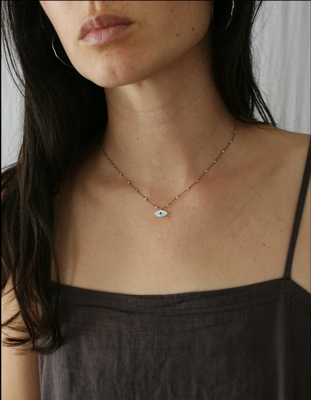 See Real Flowers :: Evil Eye Necklace