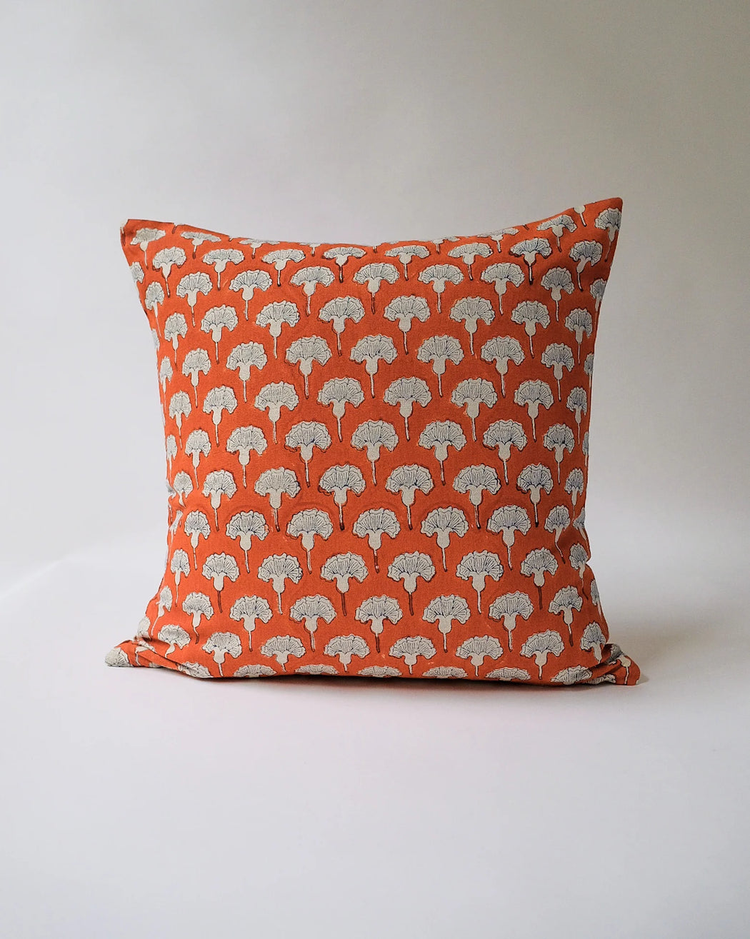 Soil to Studio :: Seema Poppy Orange Pillow 22x22