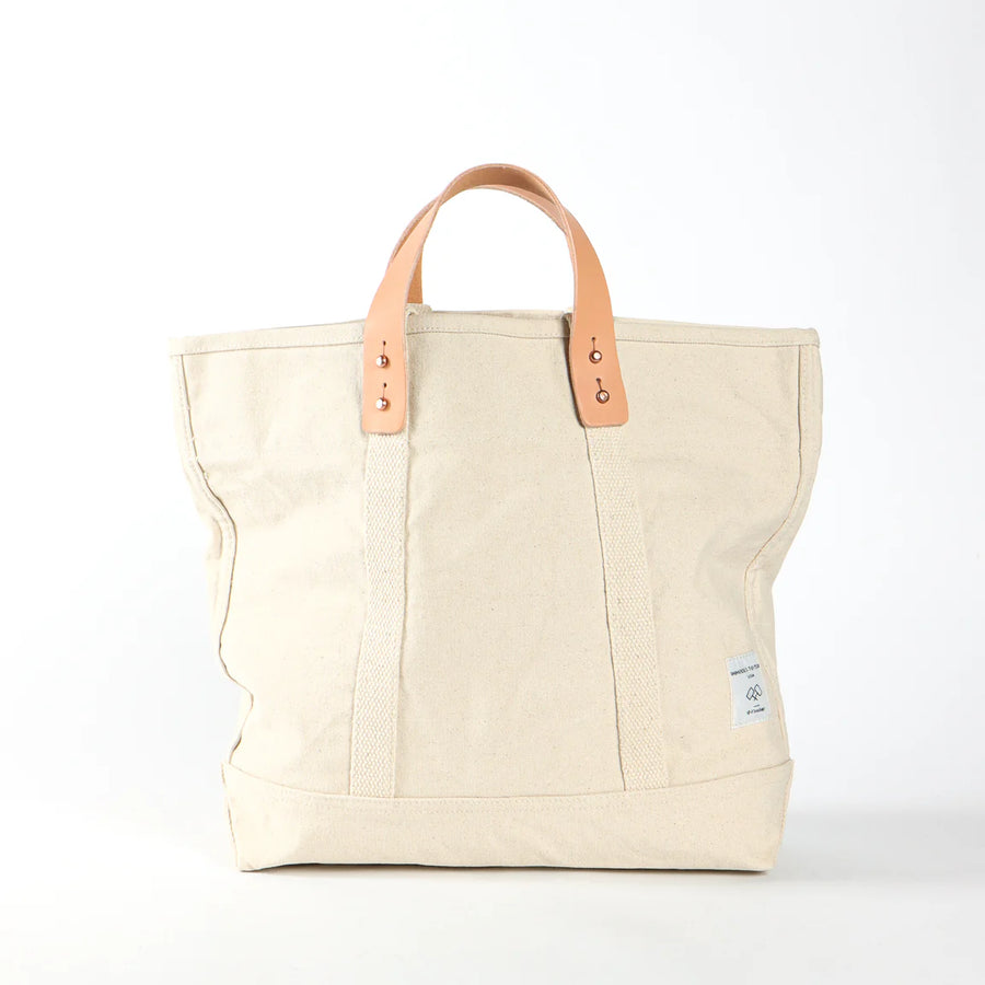 Immodest Cotton :: Sm. East West Tote, Natural