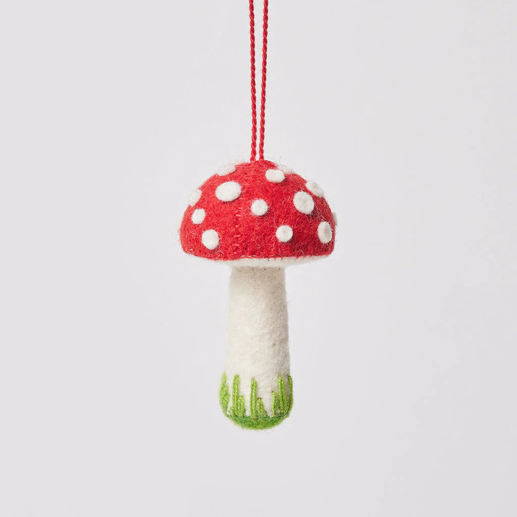 Craftspring :: Small Mushroom Ornament