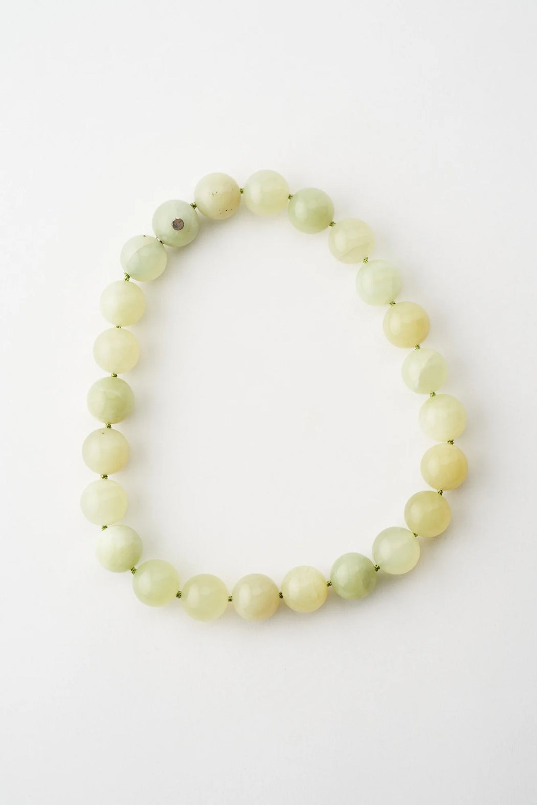 Mussels & Muscles :: Spheres Necklace Jade