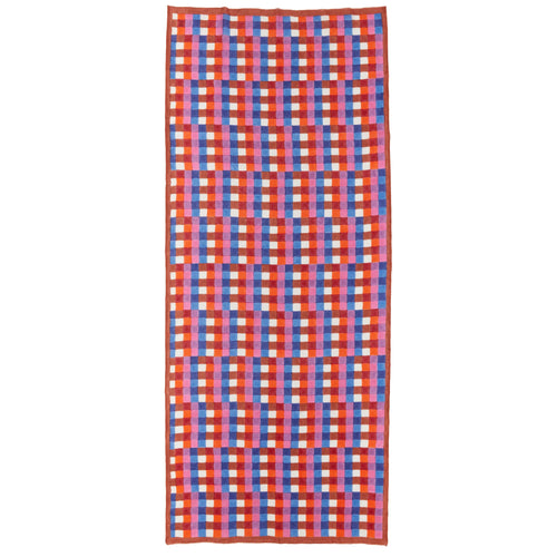 Blockshop :: Split Bars Long Scarf, Purple
