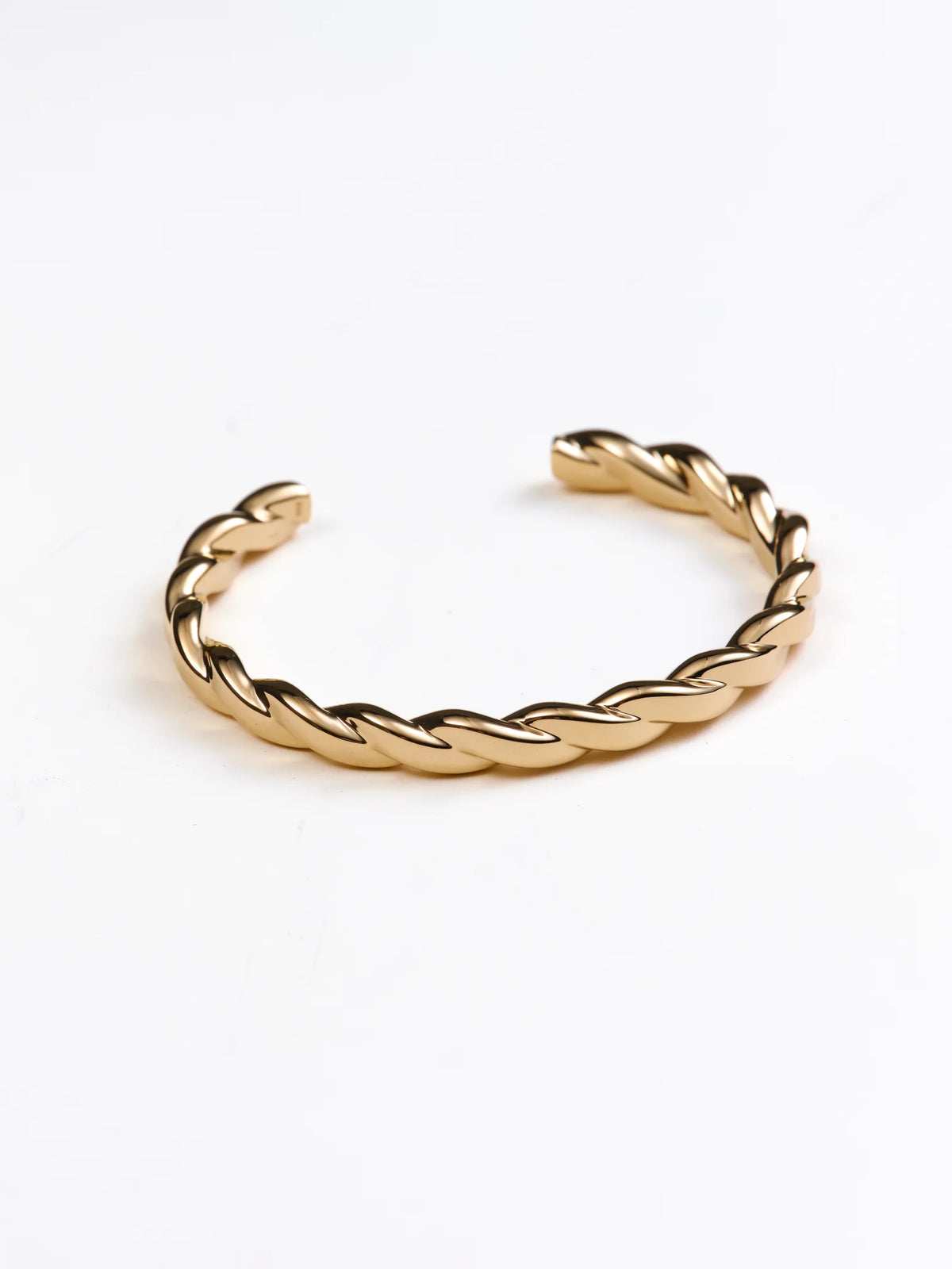 Their Studios :: Remi Rope Cuff, Gold Vermeil