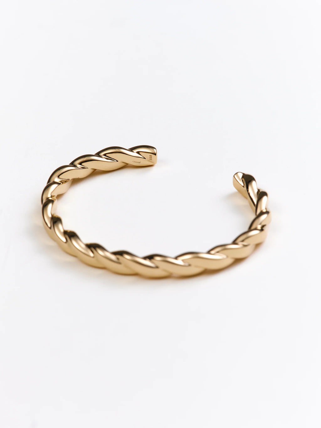 Their Studios :: Remi Rope Cuff, Gold Vermeil