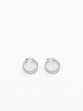 Their Studios :: Willa Fluted Earrings, Sterling Silver