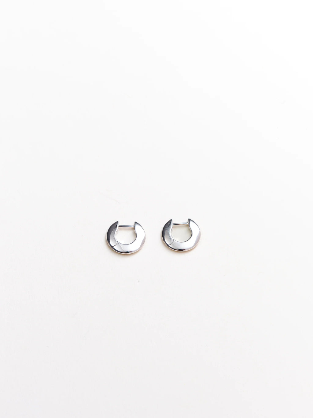 Their Studios :: Talia Small Hoop Earrings, Sterling Silver