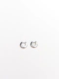 Their Studios :: Talia Small Hoop Earrings, Sterling Silver