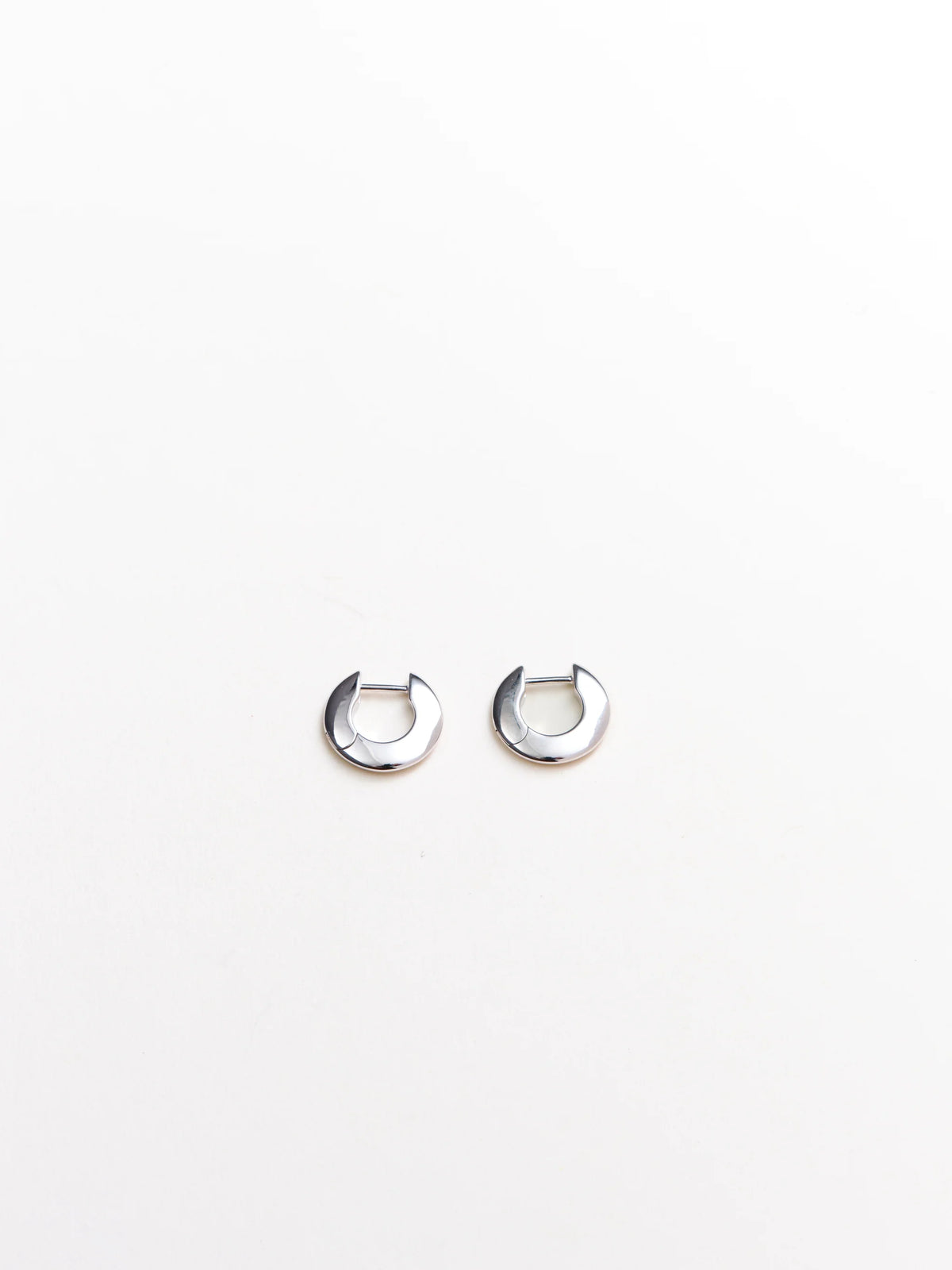 Their Studios :: Talia Small Hoop Earrings, Sterling Silver