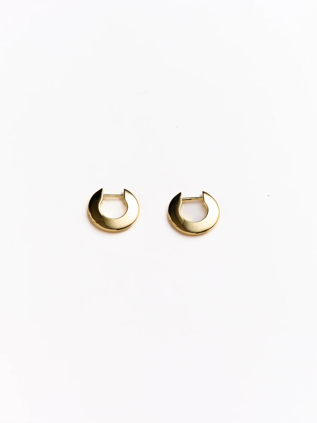 Their Studios :: Talia Small Hoop Earrings, Gold Vermeil