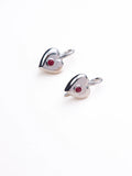 Their Studios :: Billie Heart Gem Earrings