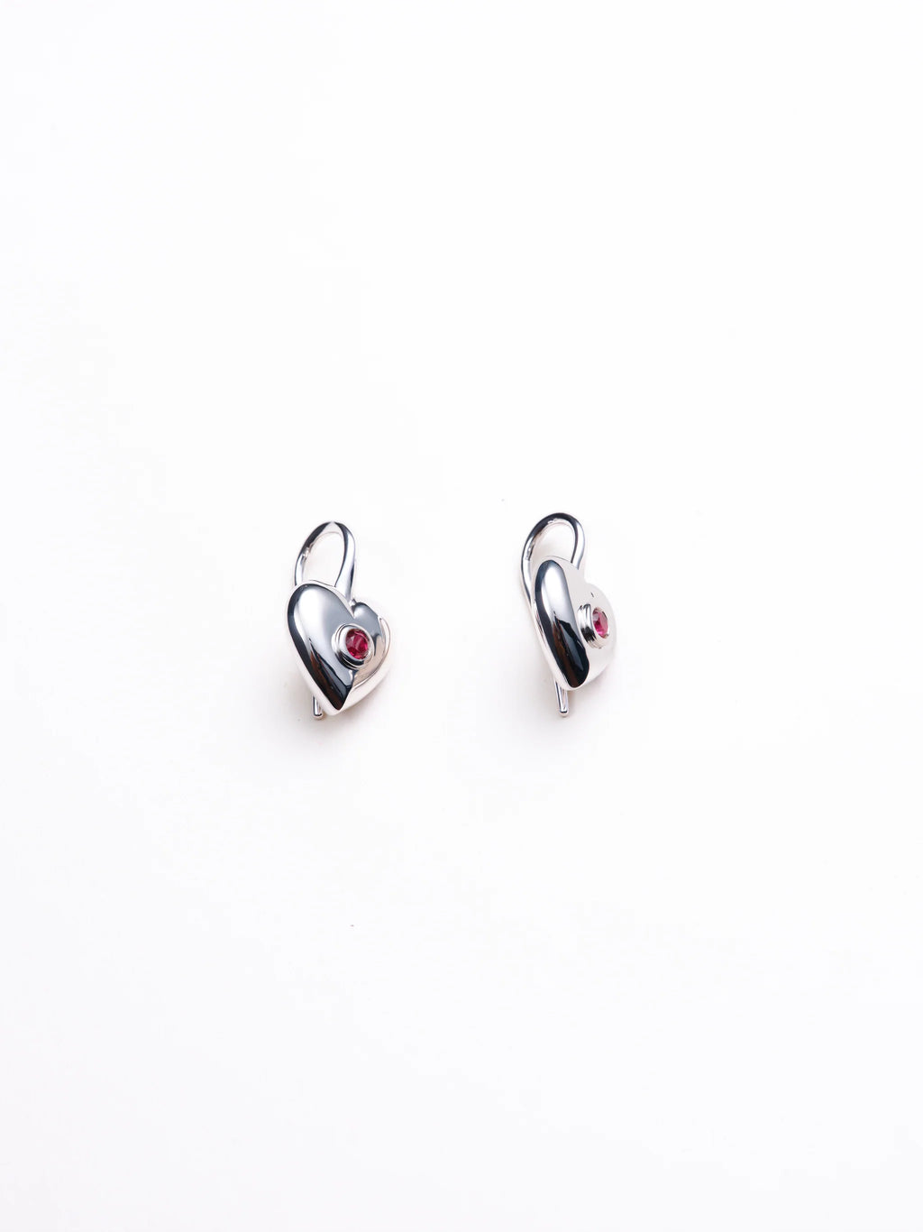 Their Studios :: Billie Heart Gem Earrings