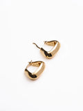 Their Studios :: Lyle Small Triangle Hoops, Gold Vermeil