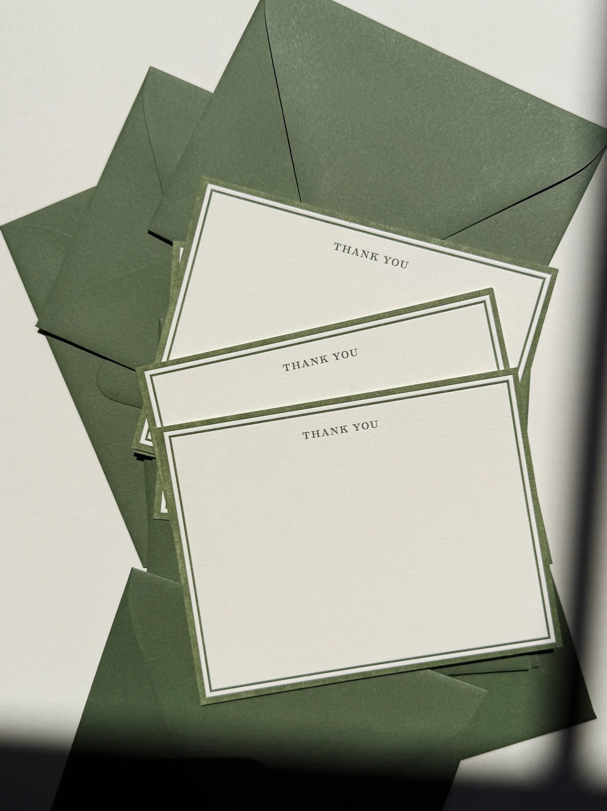 Jaymes Paper :: Thank You Card Box Set, Olive