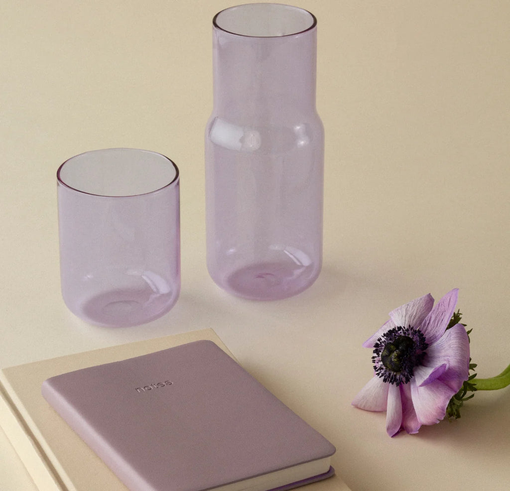 Gry Mattr :: Tinted Glass Carafe, Violet