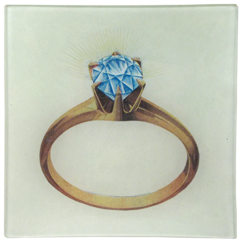 John Derian :: 6" Square Plate