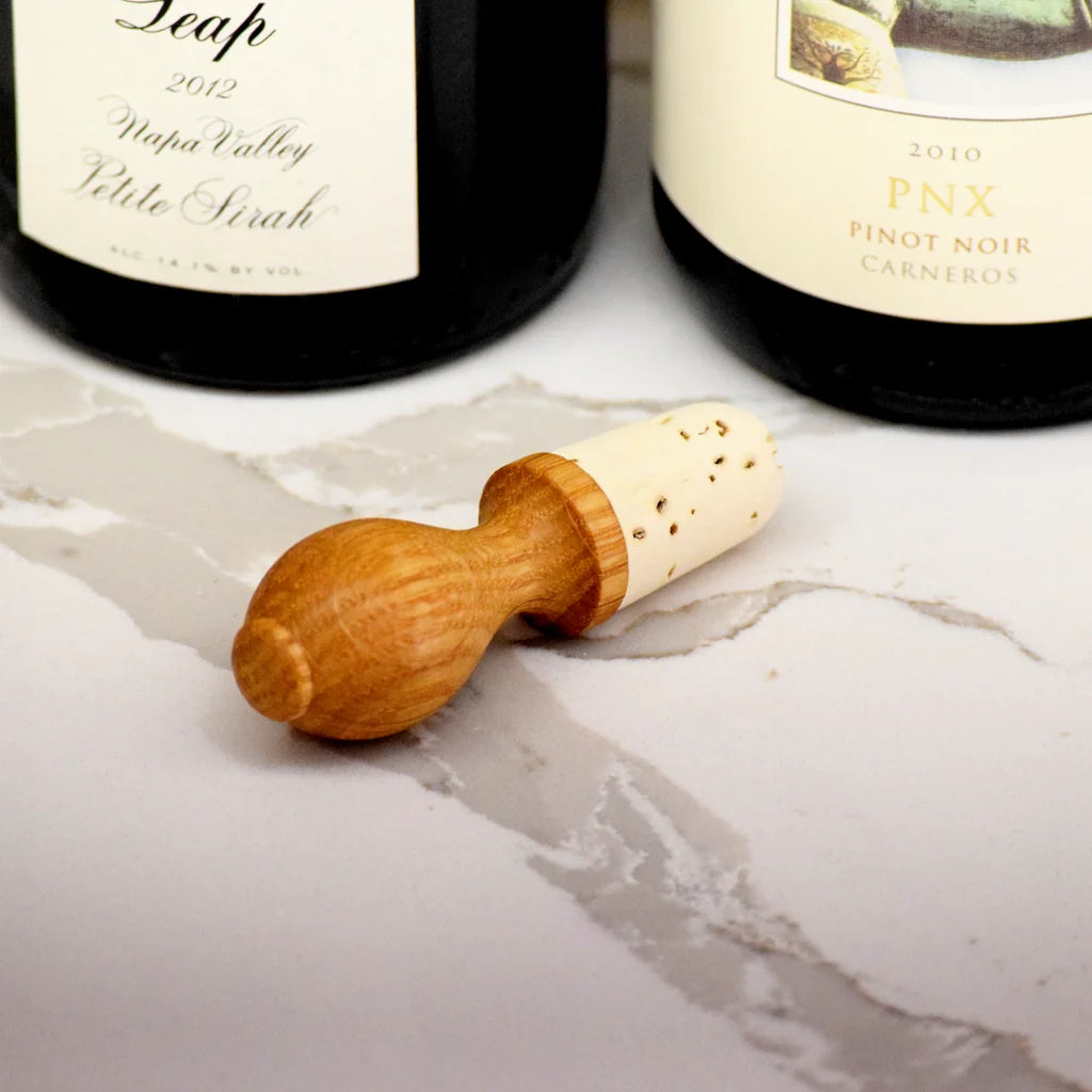 Earth & Nest :: Oak Wine Stopper